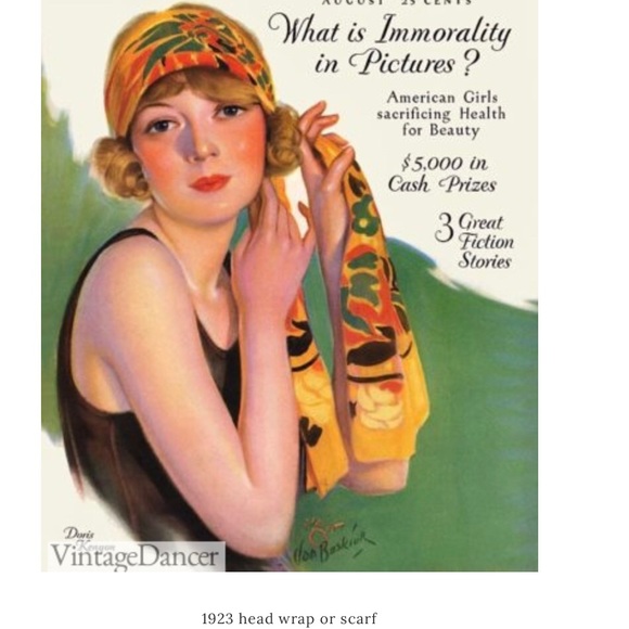 Vintage 60’s - 70’s Silk Scarf - Picture 2 of 11